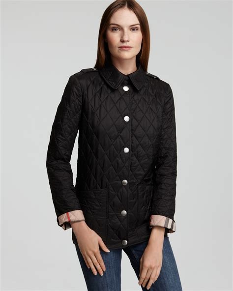 burberry brit quilted short jacket|quilted Burberry jacket outlet store.